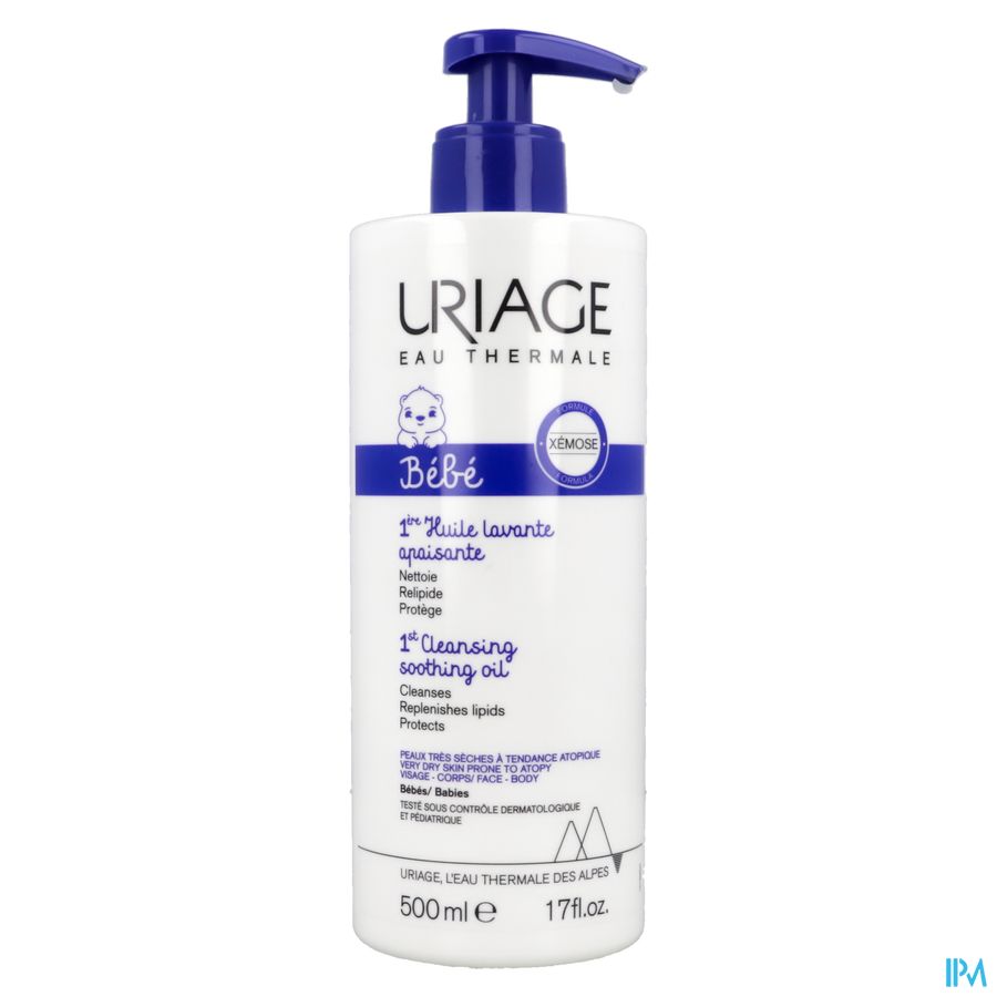 Uriage Bb 1ere Huile Lavante Apaisante 500ml