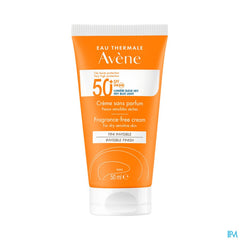 Avène Solaire Crème sans parfum SPF50+ Très Haute protection visage 50ml