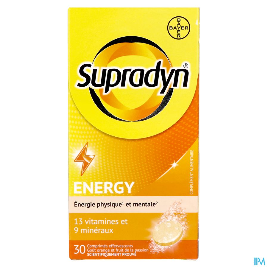 Supradyn Energy Comp Efferv. 30 Nf Rempl.3150257