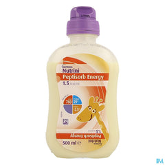 Nutrini Peptisorb Energy Alimentation Complète Par Sonde Bouteille 500ml