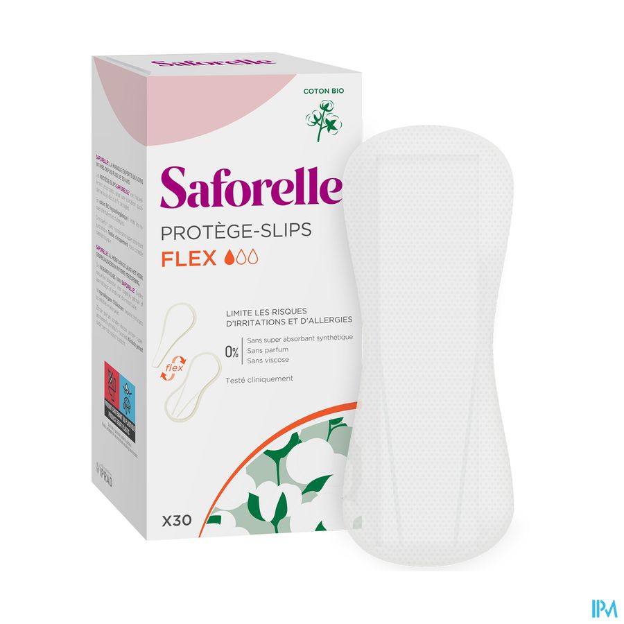 Saforelle Coton Protect Protege Slips Nouv.qual.30