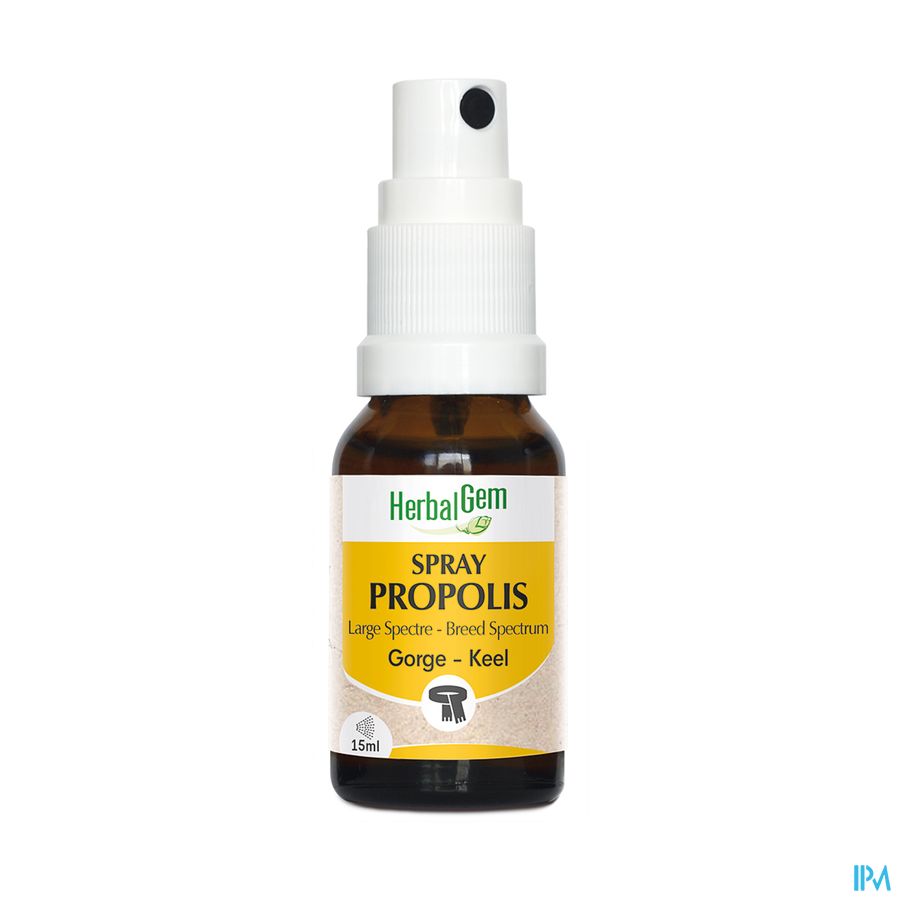 Herbalgem Propolis Large Spectrum Bio Fl Gutt 15ml