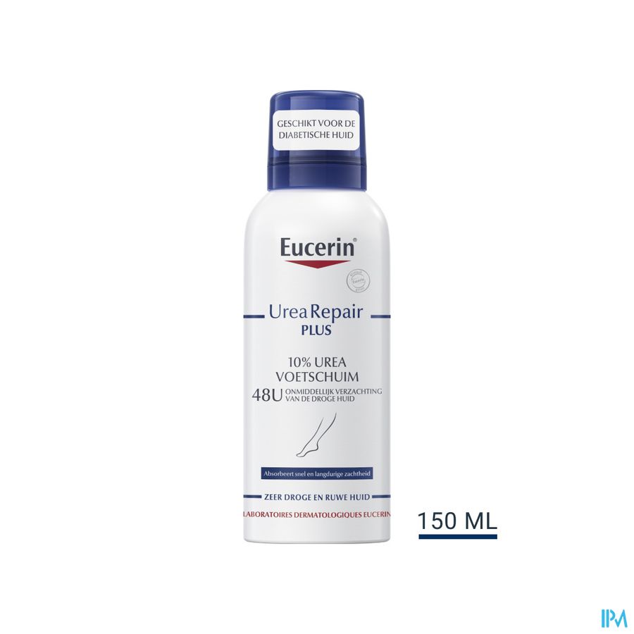 UreaRepair Plus Mousse Pieds 10% d'Urée Peau Très Sèche et Rugueuse 150ml