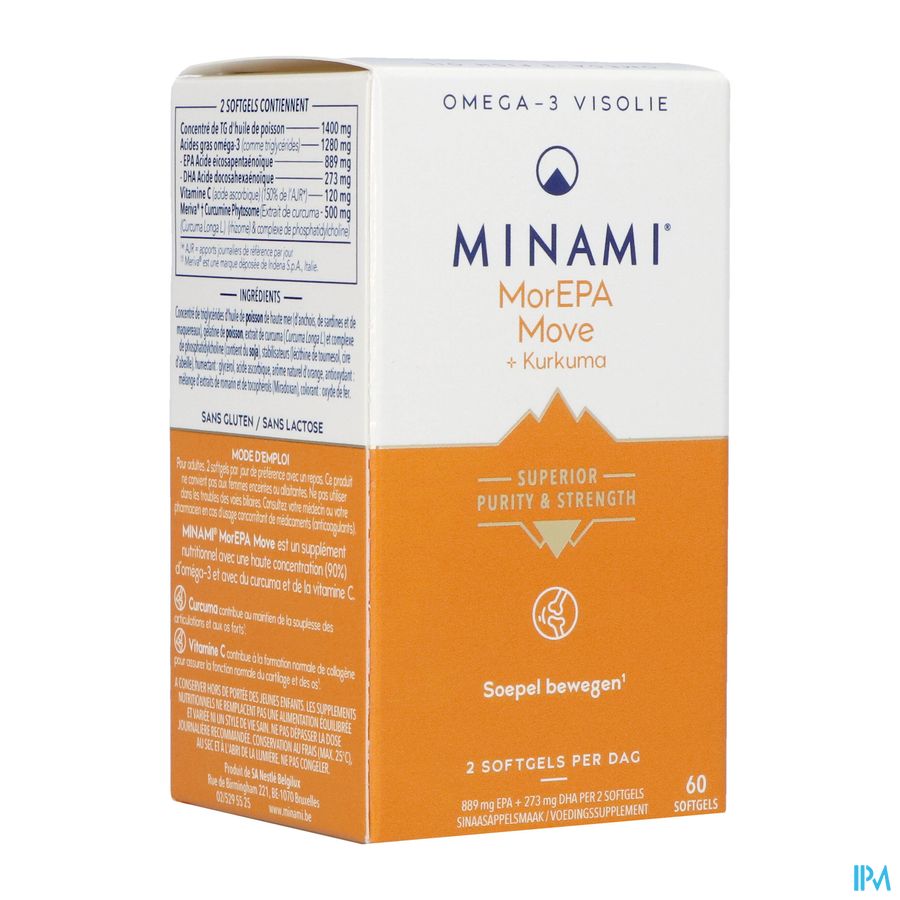 Minami Morepa Move + Curcuma Softgels 60 Nf