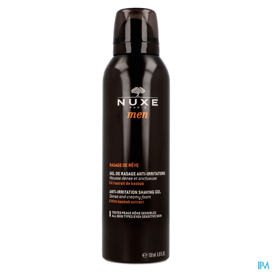 Nuxe Men Gel Rasage A/irritations Spray 150ml