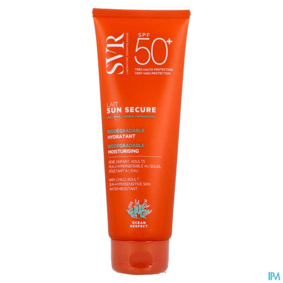 Svr Sun Secure Lait Spf50+ Tube 250ml