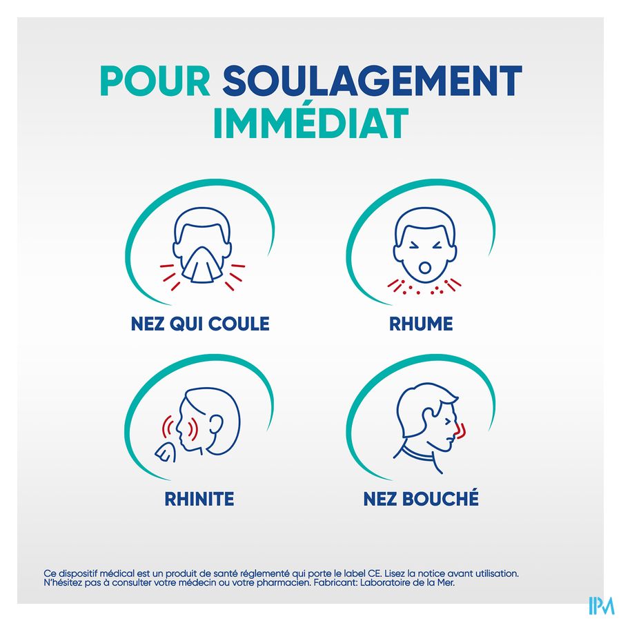 Physiomer®Express (1 Min(1)) Spray nasal 20ml. Nez bouché, nez coulant, éternuement.