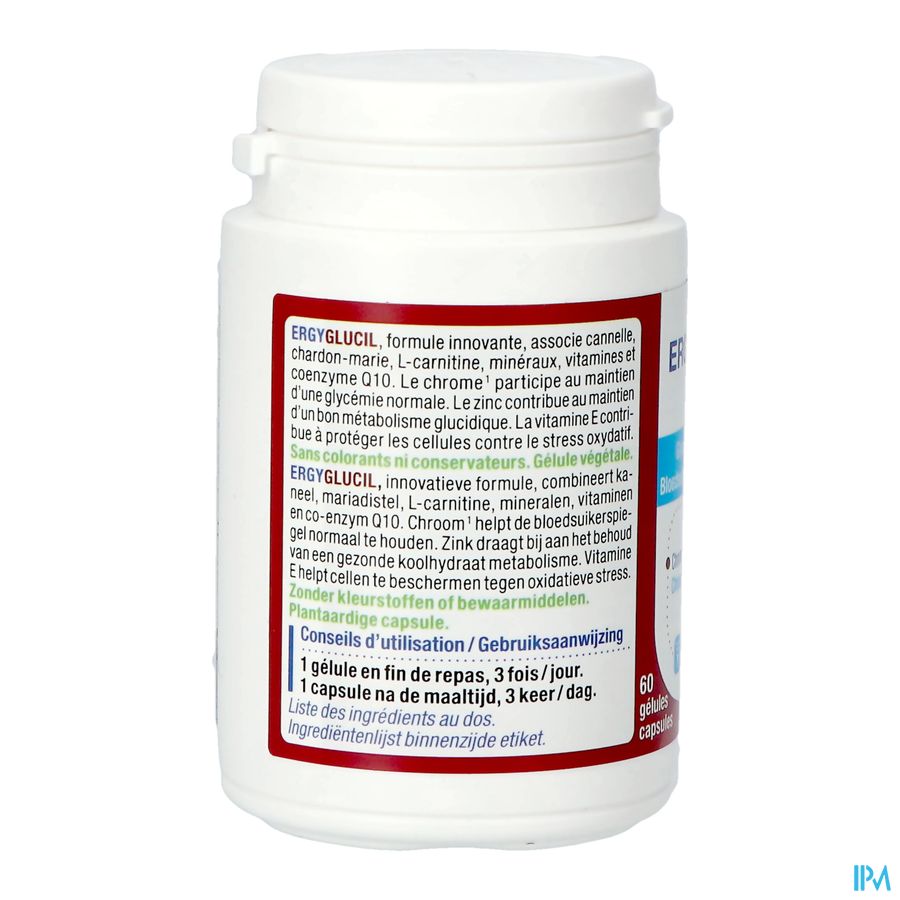 Ergyglucil Caps 60