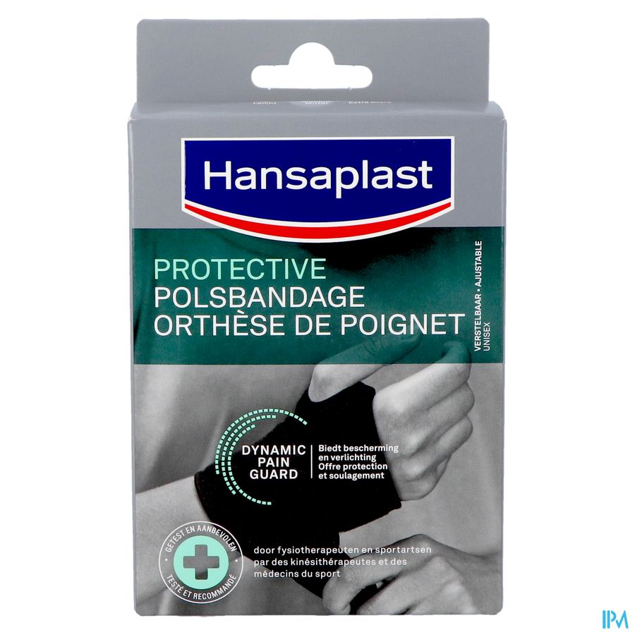 Hansaplast Bandage Poignet Ajustable Taille Unique