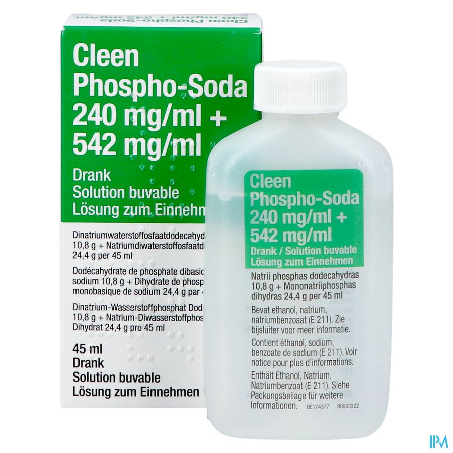 Cleen Phospho-soda 11g/24g Sol Buvable Fl 45ml