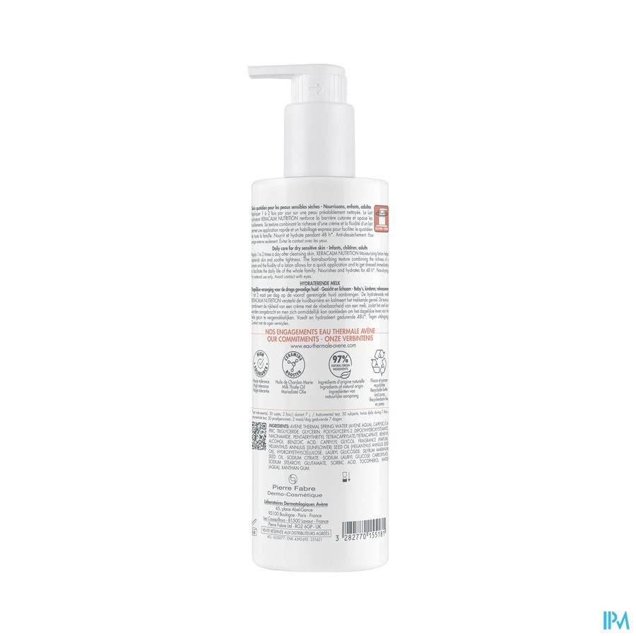 XERACALM NUTRITION LAIT HYDRATANT