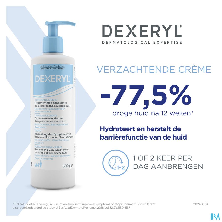 DEXERYL CREME EMOLLIENTE 500 G Peau très sèche à tendance atopique