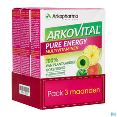 Arkovital Pure Energy 3mois Comp 3x30