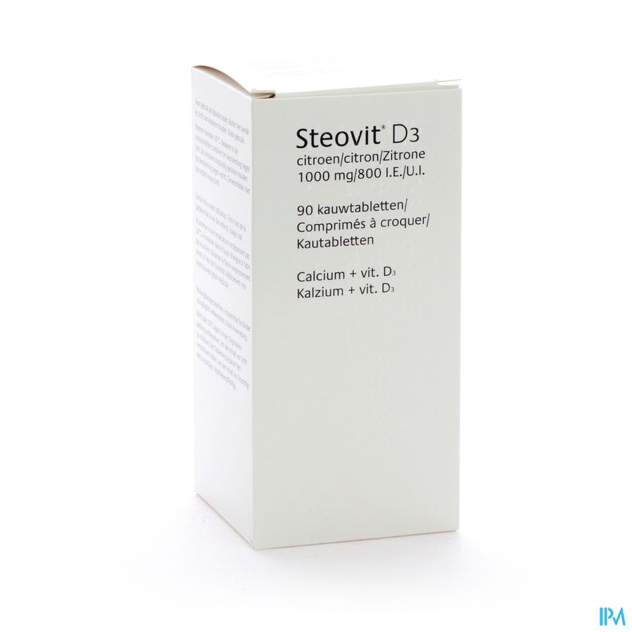 Steovit Forte 1000mg/800ui Tablcont 90