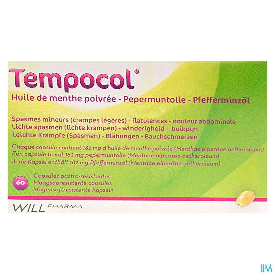 Tempocol Caps 60 X 182mg