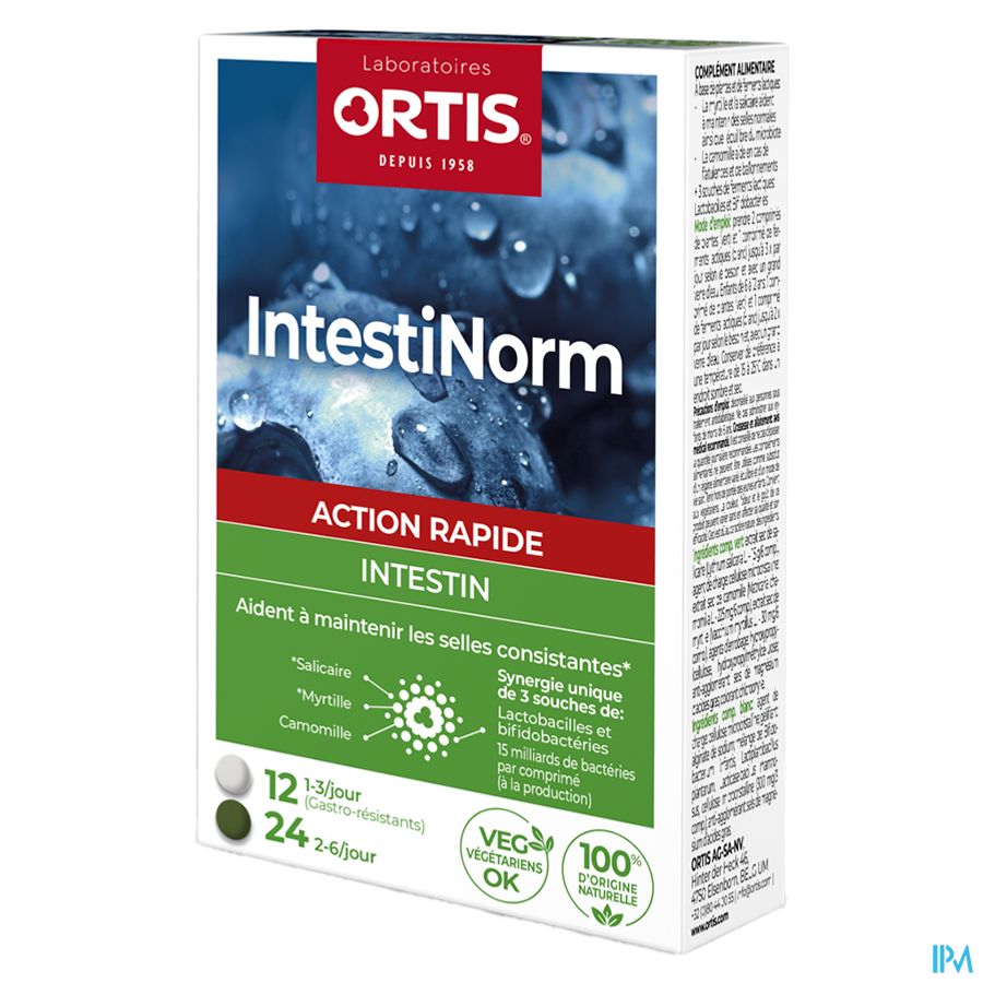 Ortis Intestinorm Comp 24 + 12