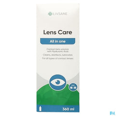 Livsane Eyes Lens Care All In One 360ml + Etui