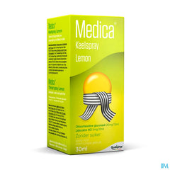 Medica spray pour la gorge Lemon 30 ml - mal de gorge