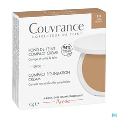 Eau Thermale Avène Fond de Teint Compact Crème 1.3 Miel Couvrance