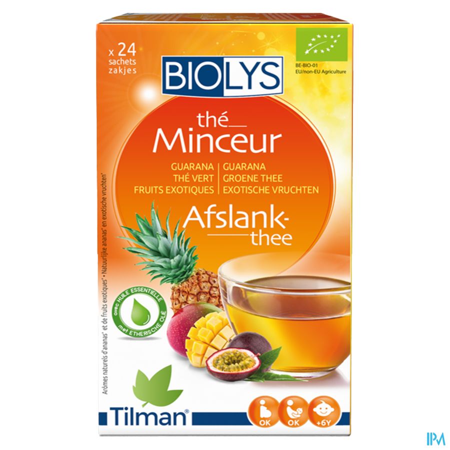 Biolys® Guarana-Thé vert-Fruits exotiques