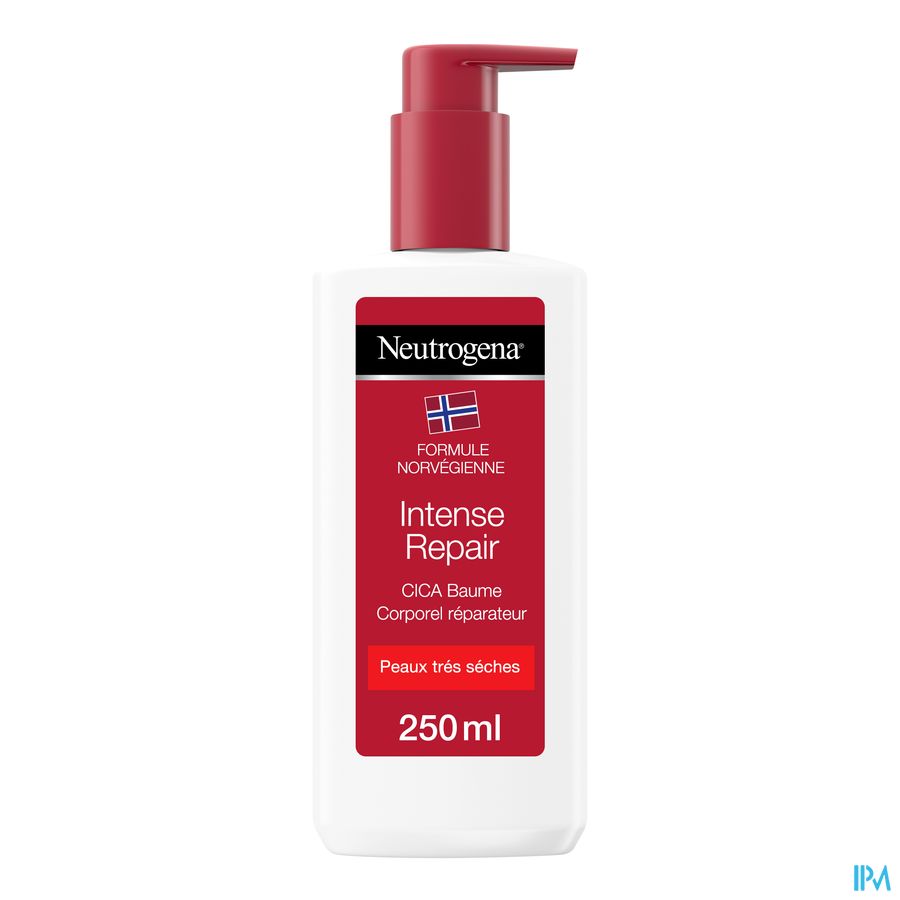 Neutrogena® Formule norvégienne® Baume corps réparation intense, lotion corps hydratante pour peaux très sèches, rugueuses et irritées, 250 ml