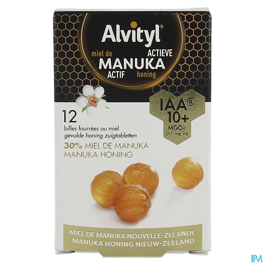 Alvityl Billes Fourrees Manuka Iaa 10+ 12