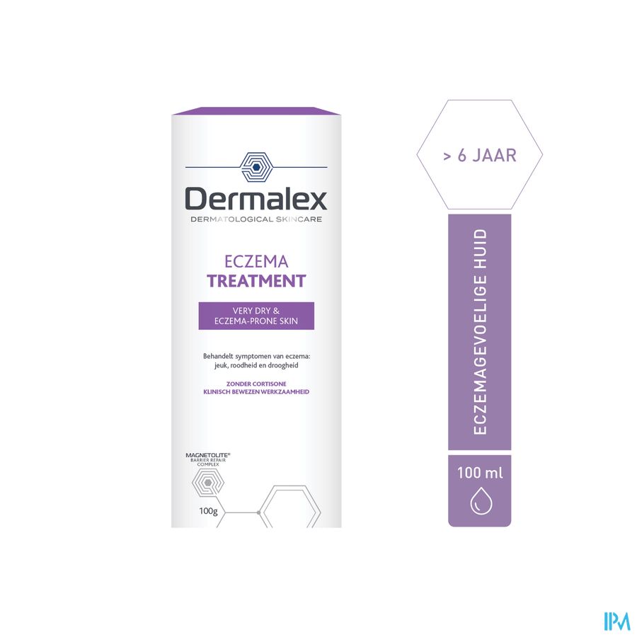 Dermalex® Eczema - Sans Cortisone - 100ml - A Partir De 6 Ans