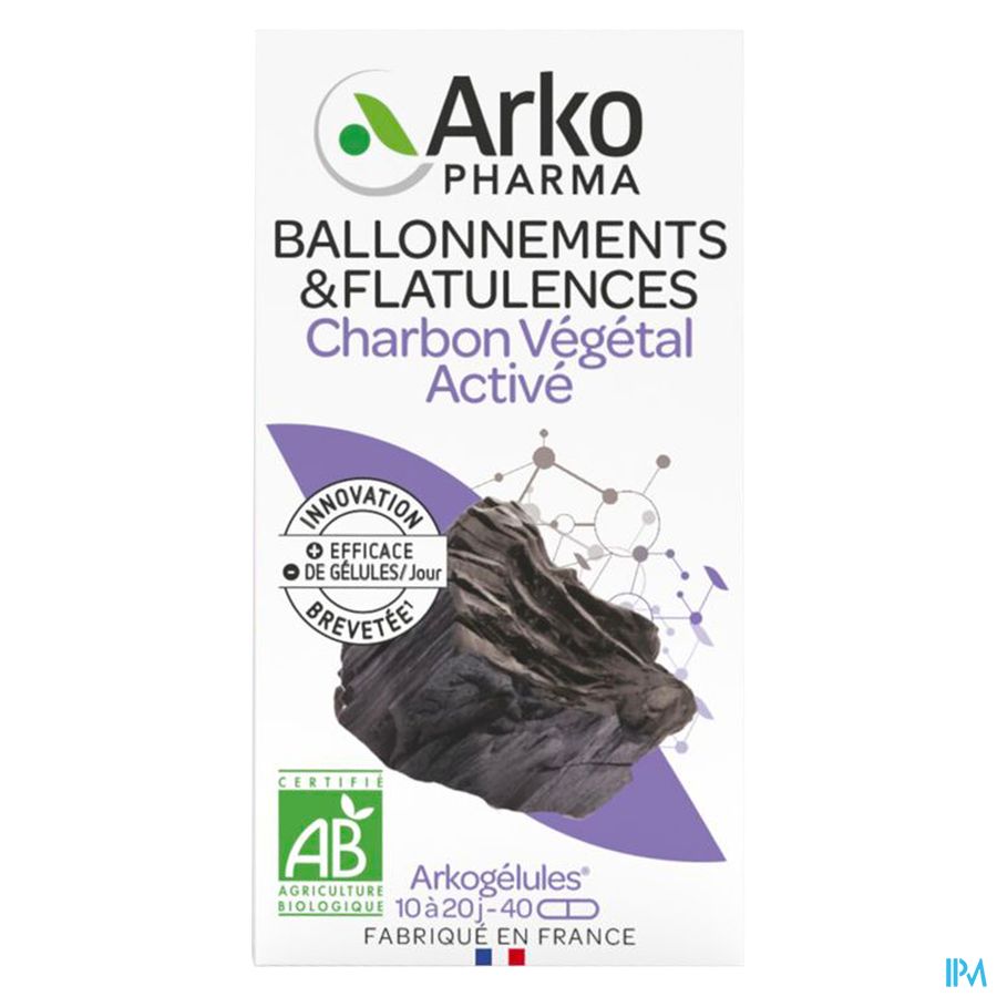 Arkogelules Charbon Vegetal Bio Caps 45