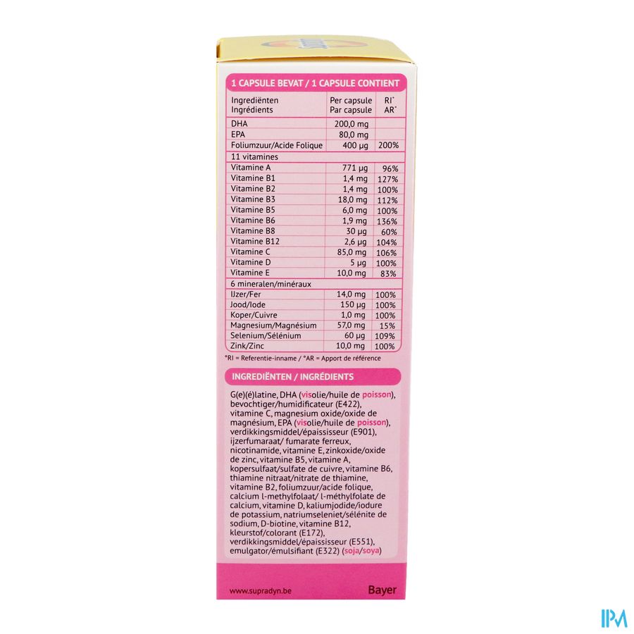 Supradyn Prenatal Caps 60
