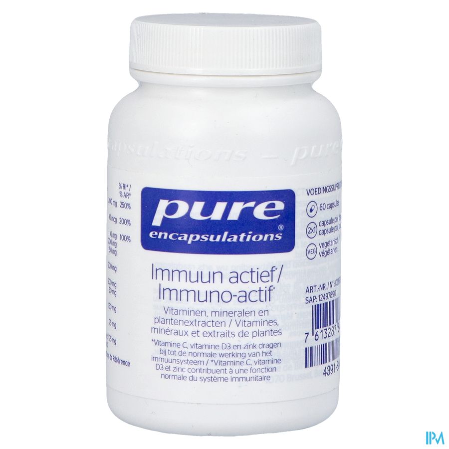 Pure Encapsulations Immuno-actif Caps 60