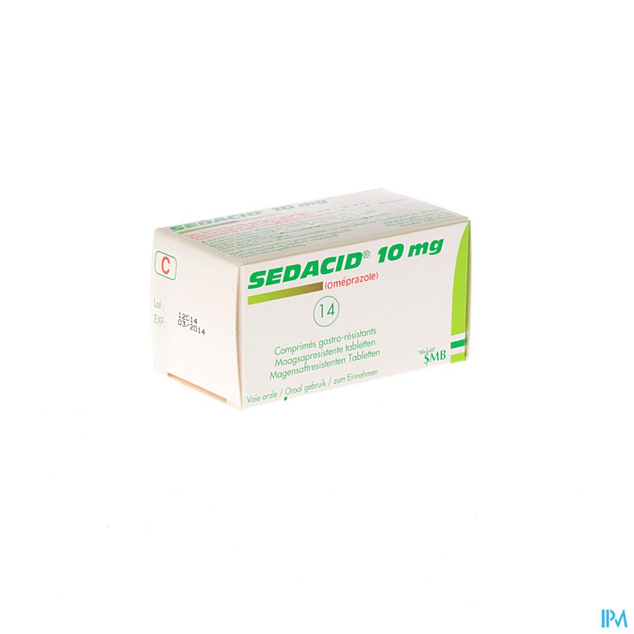 Sedacid 10mg Comp 14 X 10mg