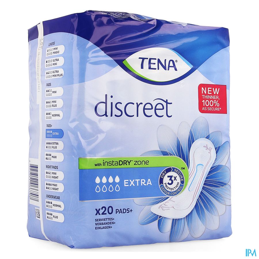 Tena Discreet Extra 20