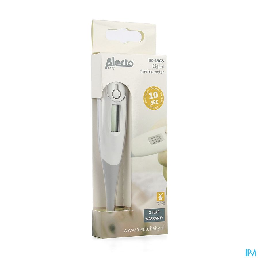 Alecto Thermometre Digital Gris