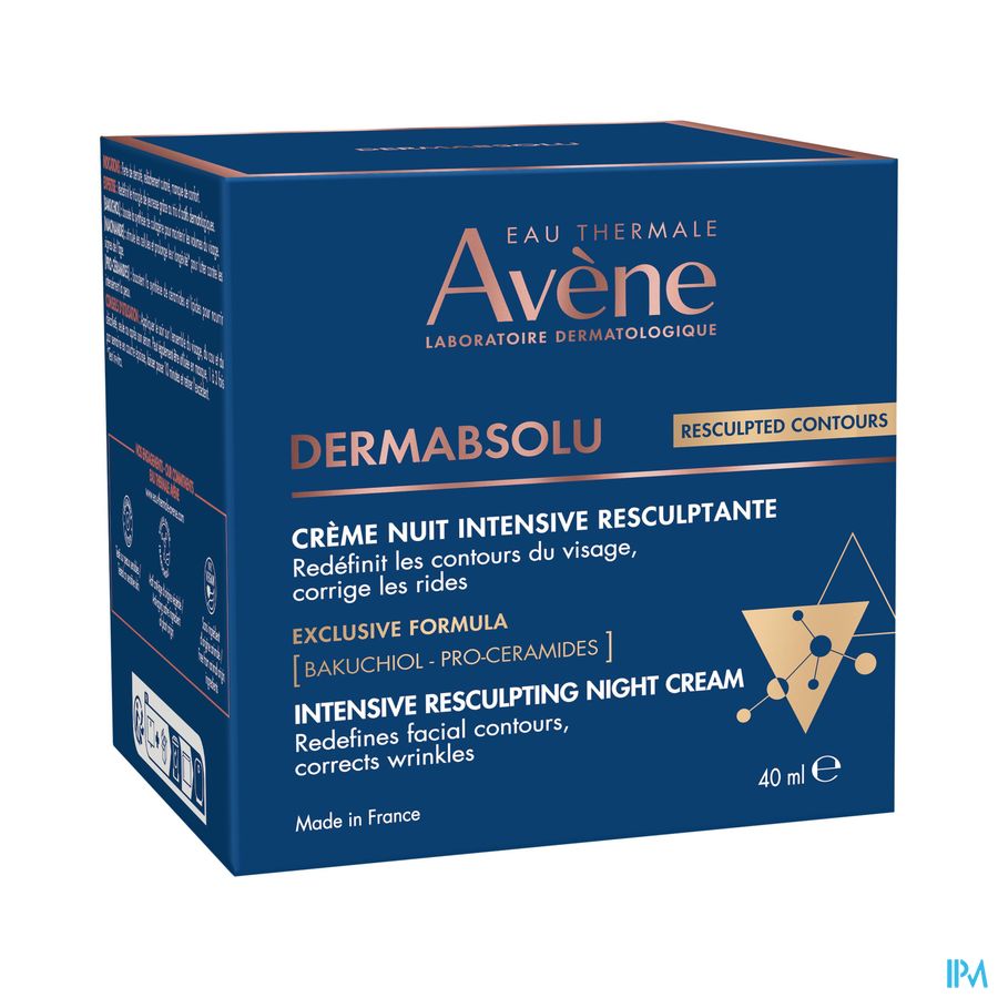 Avène Dermabsolu NUIT Crème intensive resculptante anti-âge 40ml