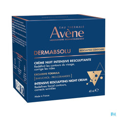 Avène Dermabsolu NUIT Crème intensive resculptante anti-âge 40ml