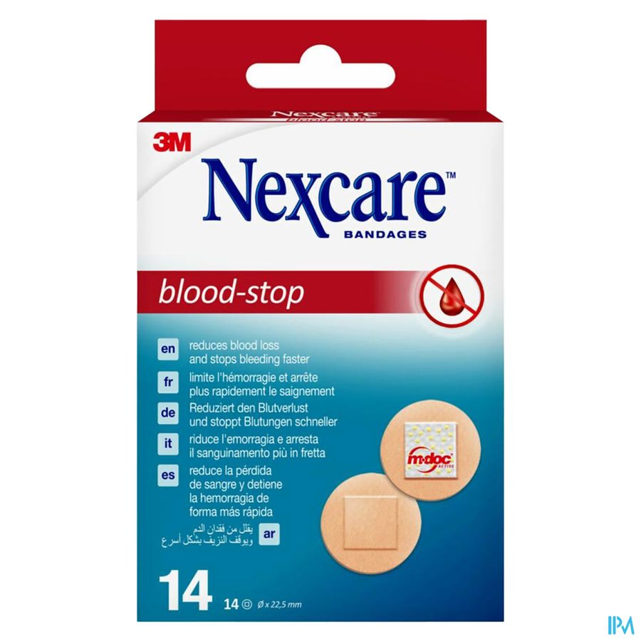 Nexcare 3m Bloodstop Spots 14 N1714ns