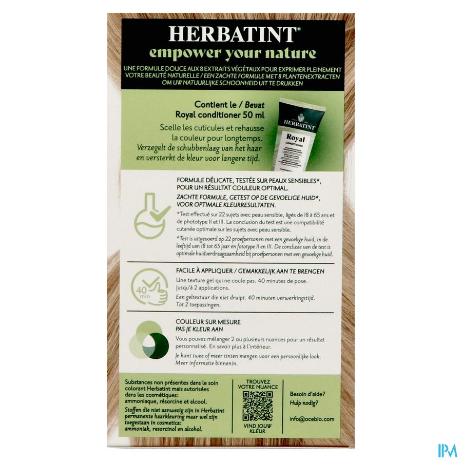 Herbatint 8n Blond Clair 170ml