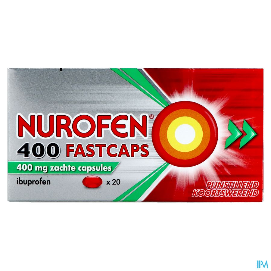 Nurofen 400 Fastcaps Caps 20x400mg