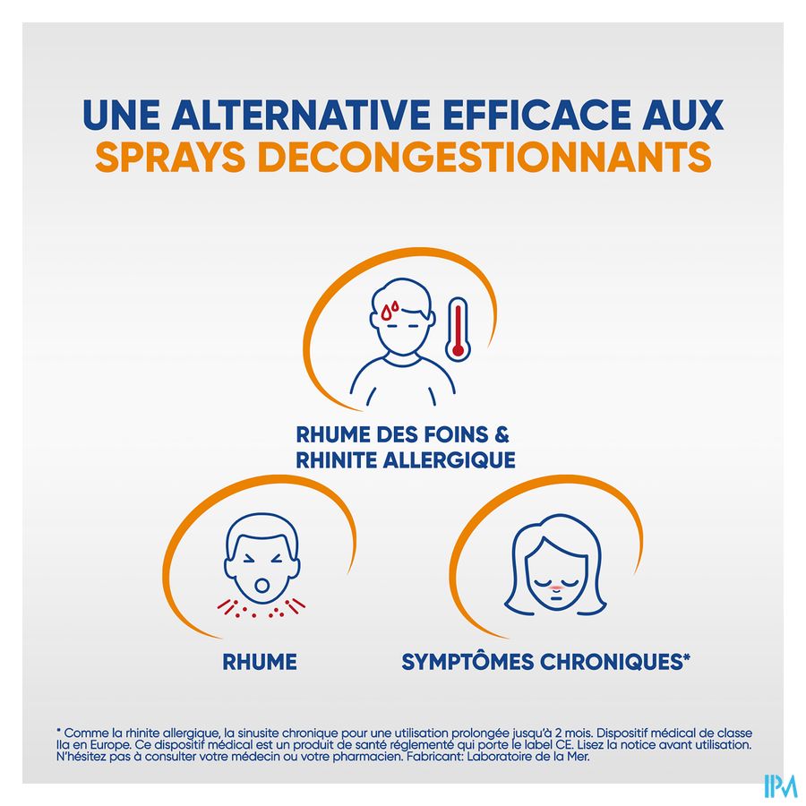 Physiomer® Sinus Spray Nasal 135ml-Nez Bouché En Cas D'Allergie,Sinusite,Rhinite