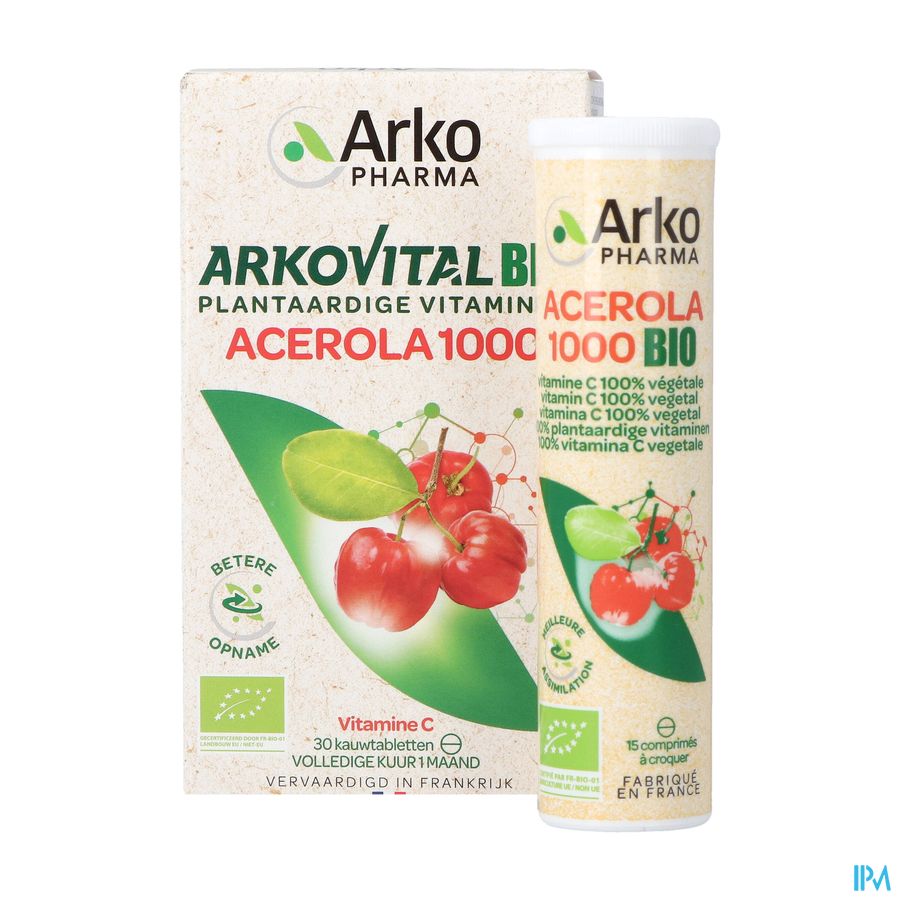 Arkovital Acerola 1000 Bio Comp Croq 30