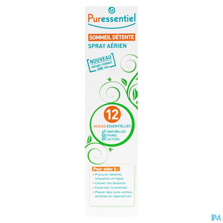 Puressentiel Sommeil Detente Spray 12 Hle Ess200ml