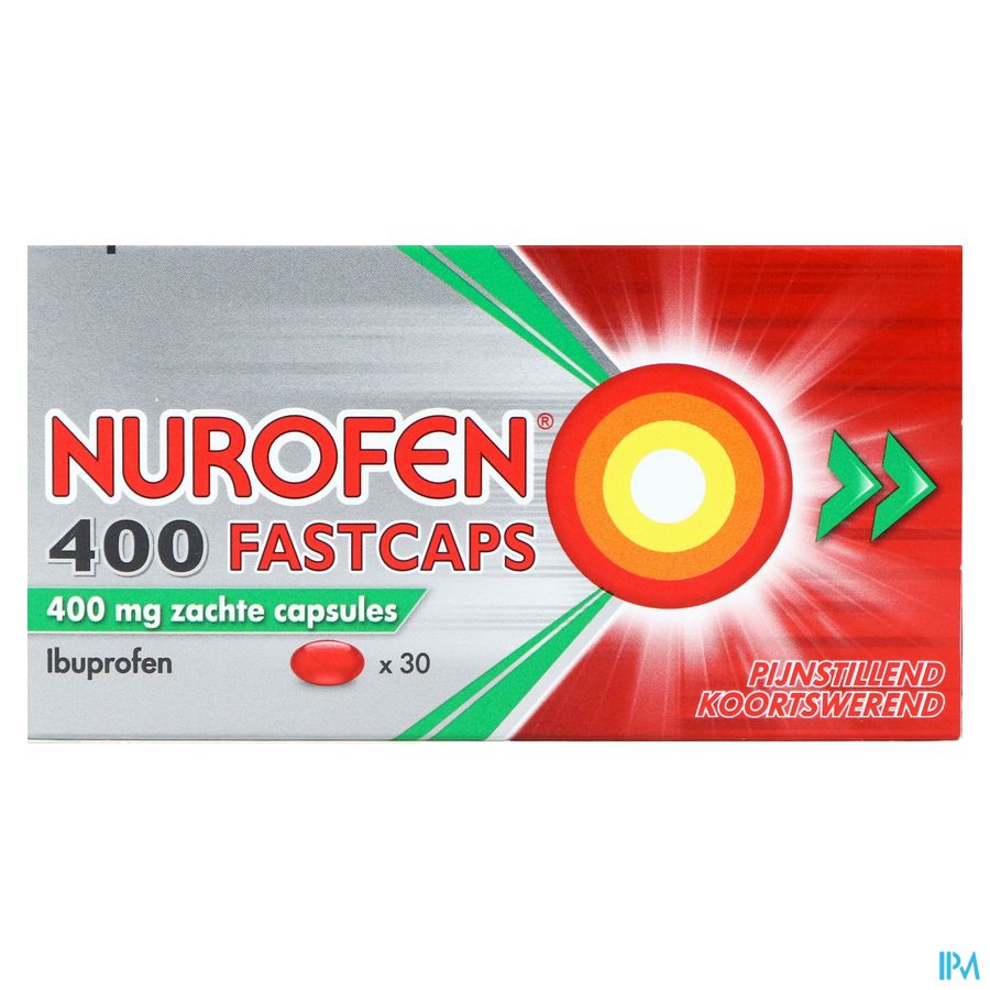 Nurofen 400 Fastcaps Caps 30x400mg