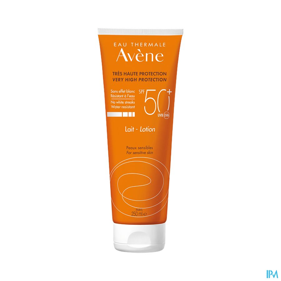 Eau Thermale Avène - Lait SPF50+ Soins solaires ORANGE
