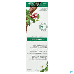 Klorane - Sérum antichute à la Quinine & Edelweiss BIO - Chute de cheveux