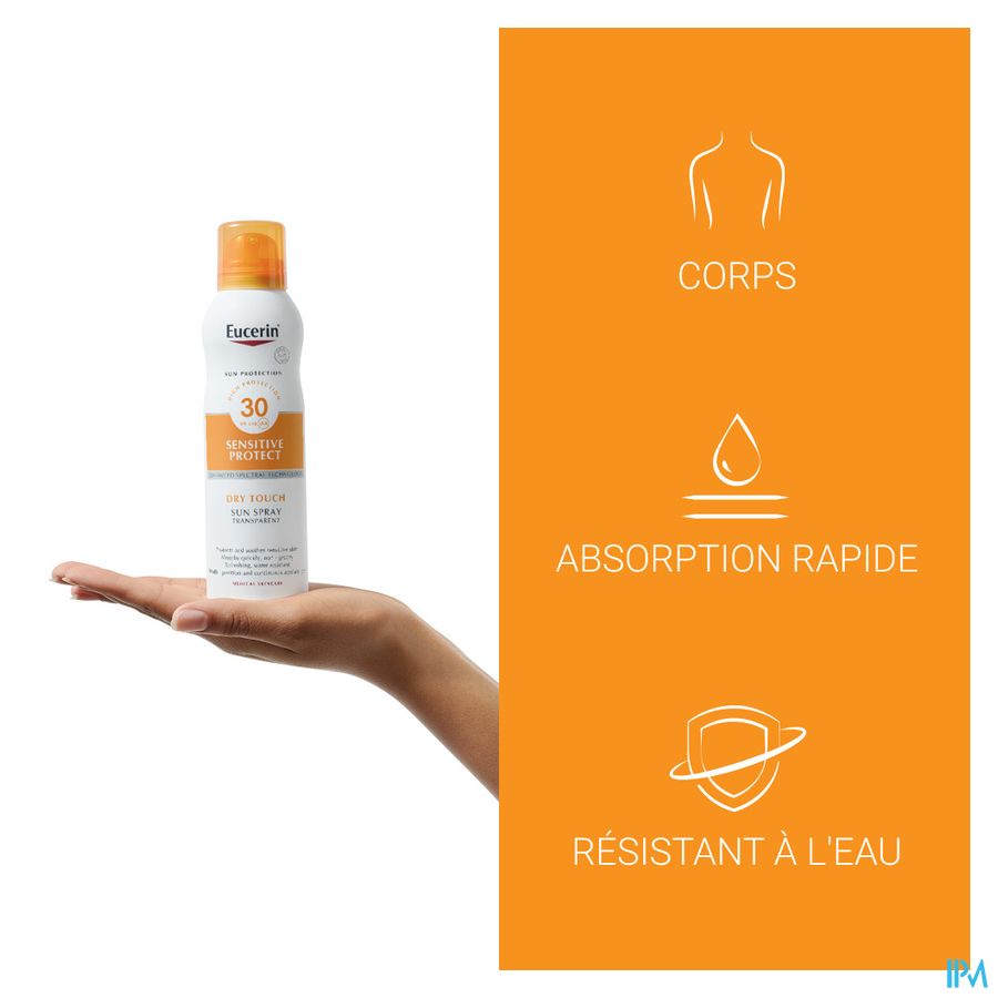 Sun Sensitive Protect SPF 30 Toucher Sec Brume Transparent  200ml