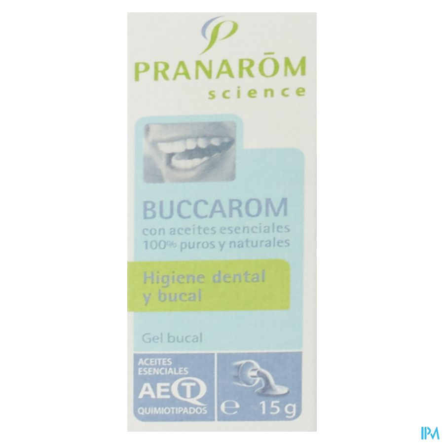 Buccarom Gel Hle Ess 15g Aromaceutics