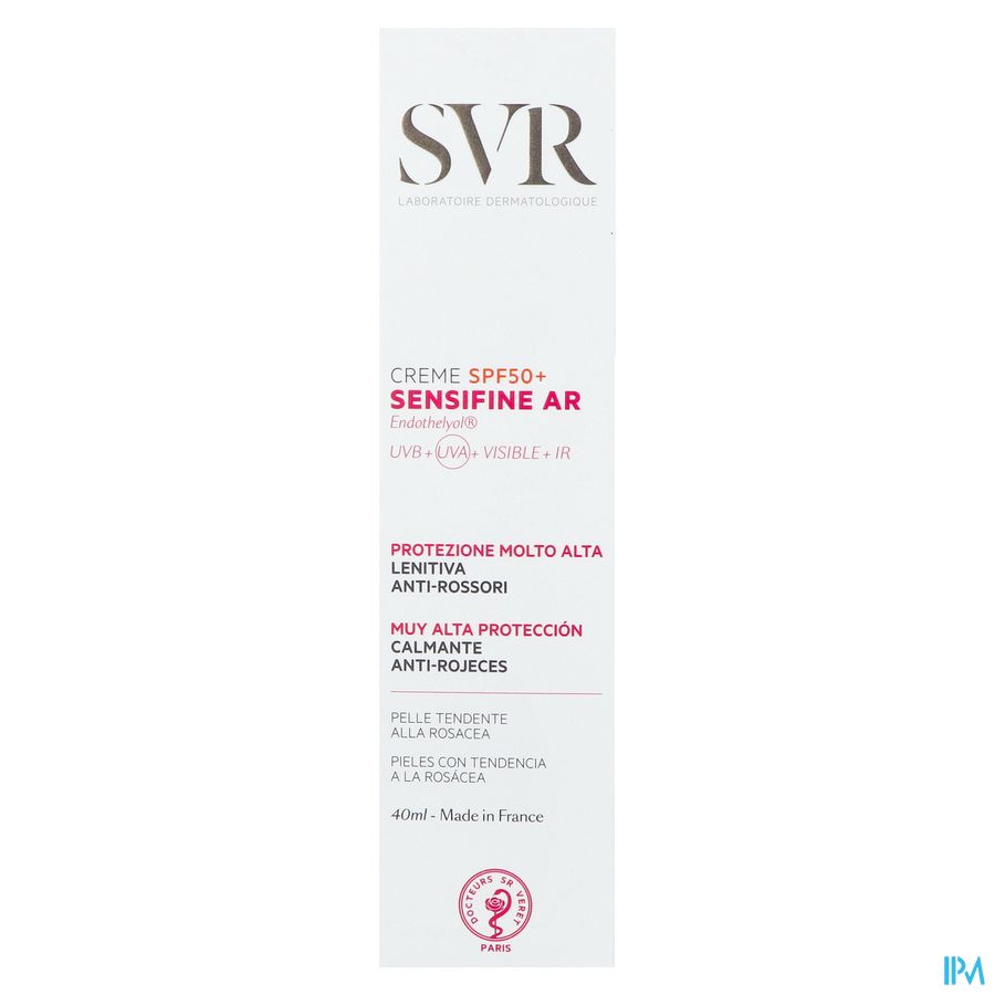 Svr Sensifine Ar Creme Ip50+ Tube 40ml