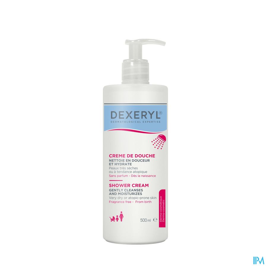 DEXERYL SHOWER Crème de douche 500 ML Hygiène peau sèche et à tendance atopique