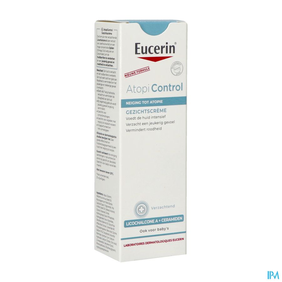 Eucerin Atopicontrol Creme Visage 50ml Nf