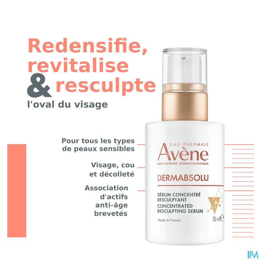 Eau Thermale Avène Sérum Concentré Resculptant DERMABSOLU
